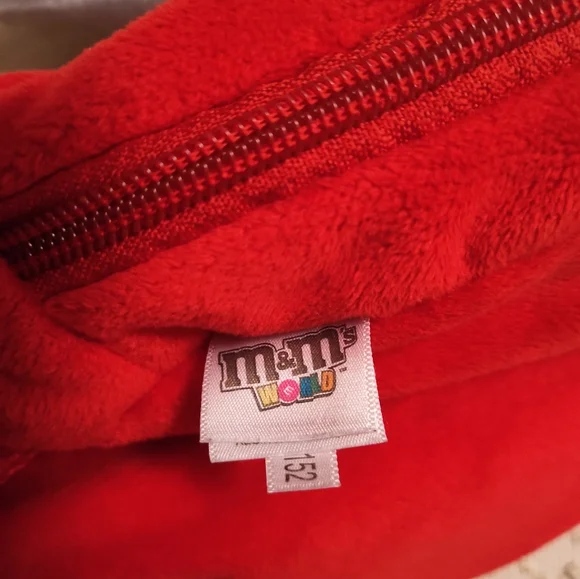 Red M&M Character Backpack - Picture 8 of 9